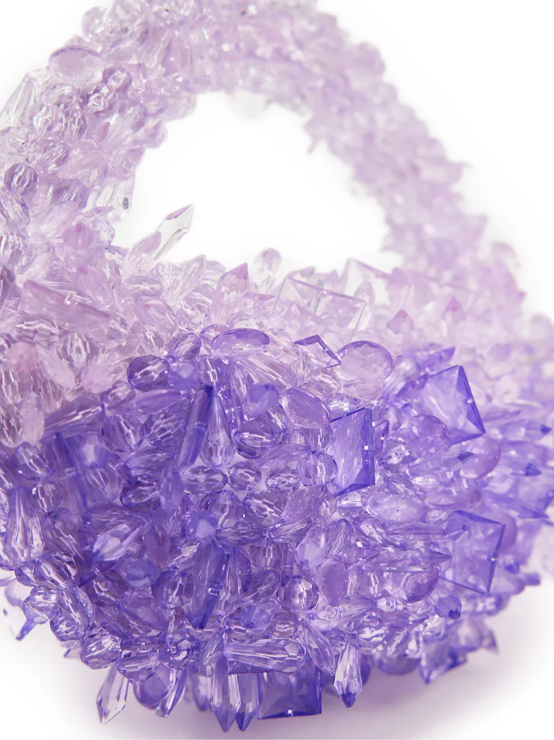 Clio Peppiatt Lavender Quartz Bag