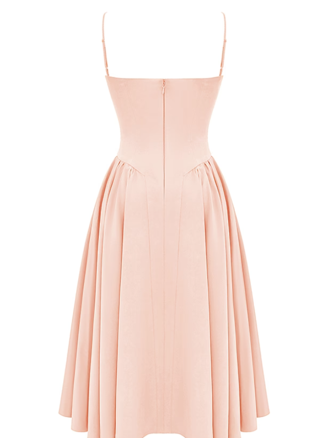 House of CB Samaria Peach Parfait Dress