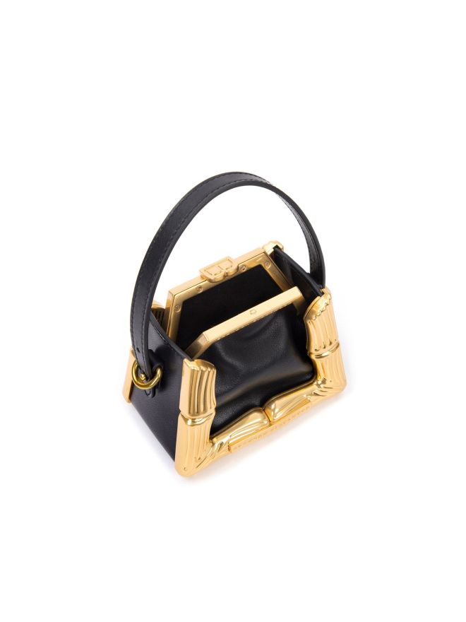 Brandon Blackwood Bamboo B Micro Tote